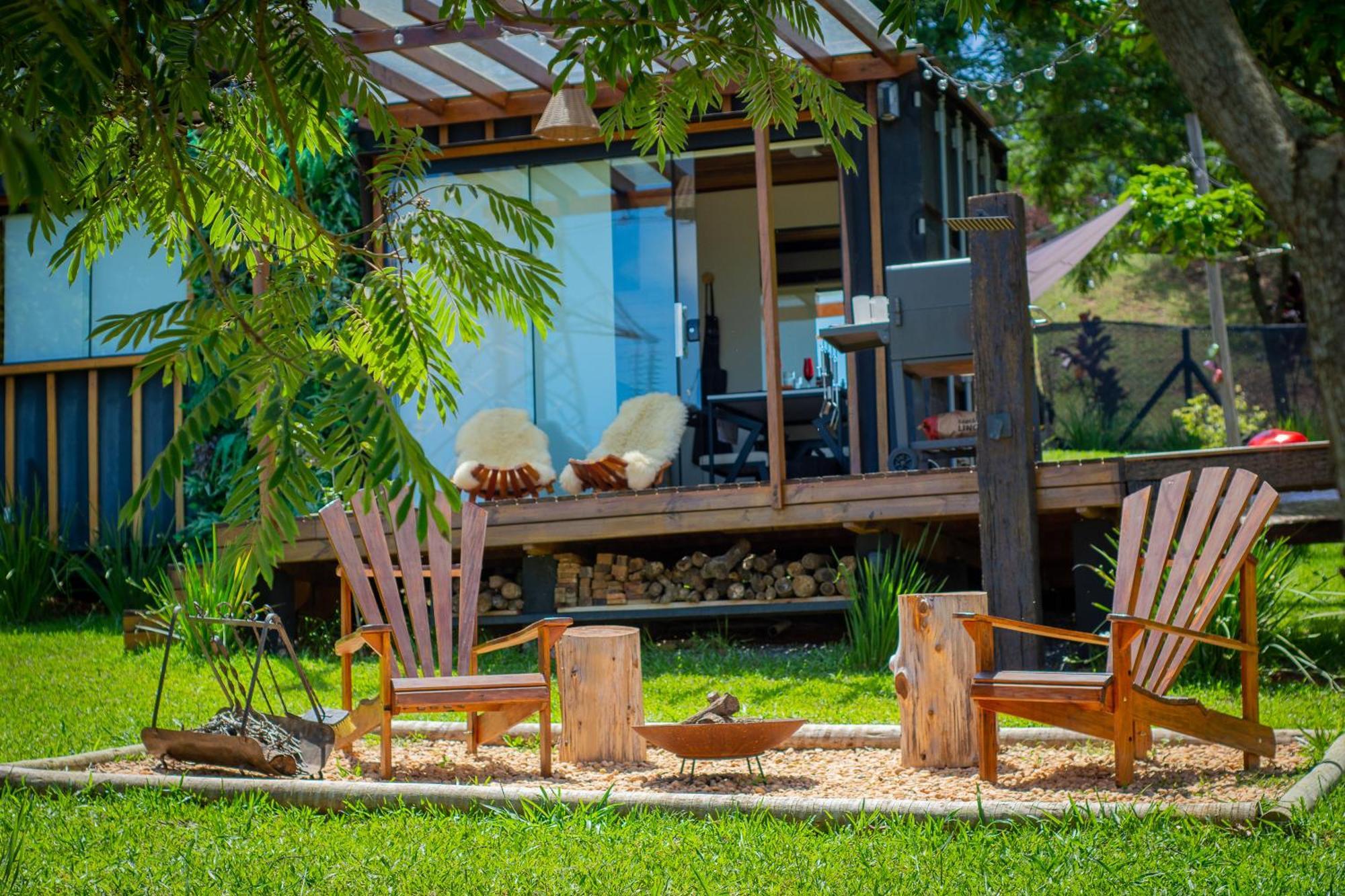 Luxury tent T24 Tinyhouse Container Ibiuna